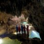 ここ連日の大雨で洞窟内も増水、中止の日がありましたが昨日から復活です！